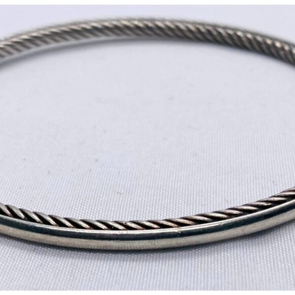 David Yurman Confetti Bangle Diamond Bangle Sterling Silver 925 - Picture 8 of 10